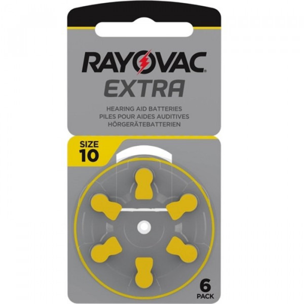 Rayovac Extra 10 hoortoestelbatterijen