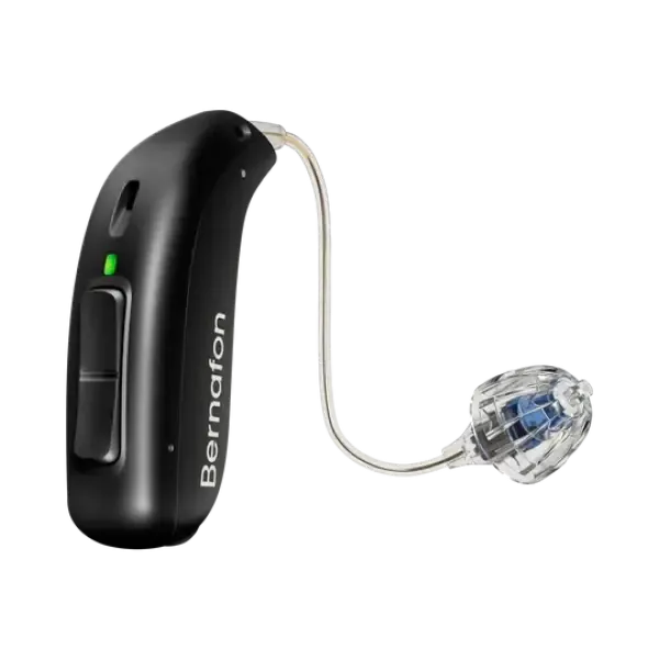 Bernafon Encanta 300 miniRITE T - Jet Black | Oogvoororen