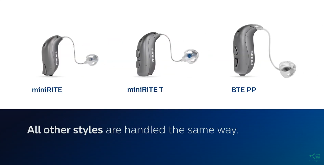 Instructievideo's Philips BTE-hoortoestellen