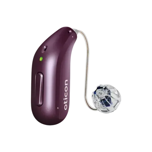 Oticon Reveal miniRITE R - Deep Plum | Oogvoororen