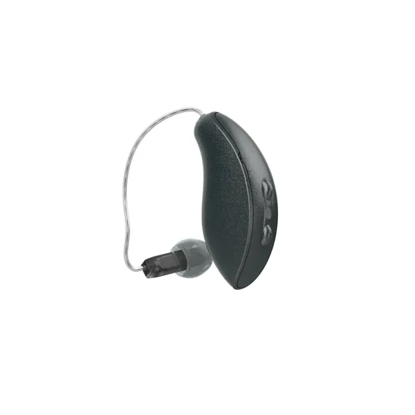 Starkey Omega AI CROS RIC RT - Graphite Grey | Oogvoororen