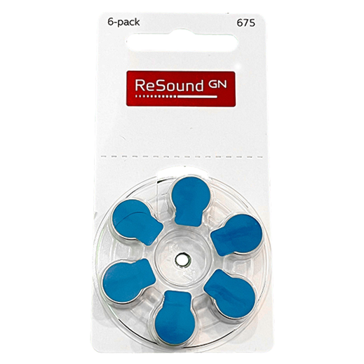 ReSound 675 Hoortoestelbatterijen
