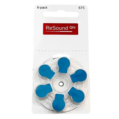 ReSound 675 Hoortoestelbatterijen