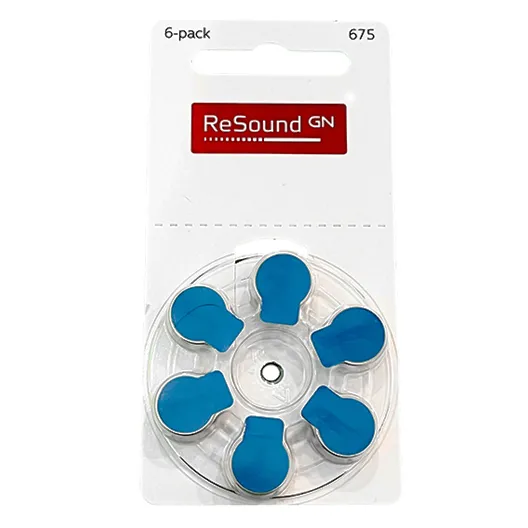 ReSound 675 Hoortoestelbatterijen