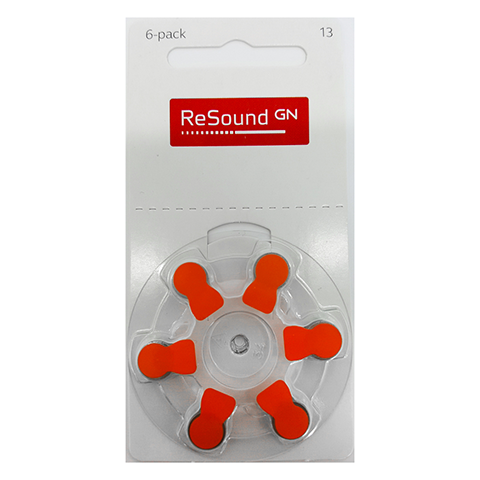 ReSound 13 Hoortoestelbatterijen