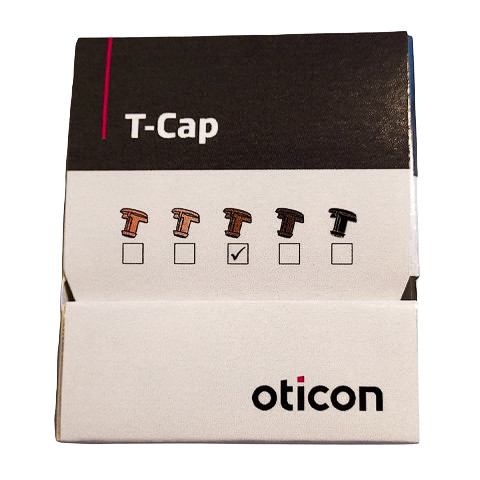 Oticon T-Cap Filter - Middenbruin