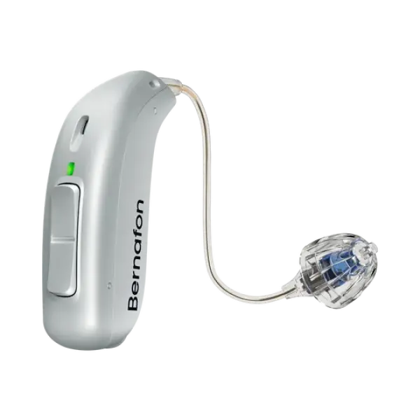 Bernafon Encanta 400 miniRITE T - Pearly Silver | Oogvoororen