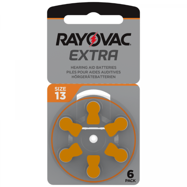 Rayovac Extra 13 hoortoestelbatterijen