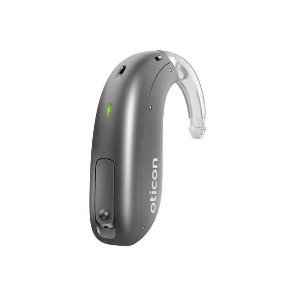 Oticon Jet PX 1 miniBTE R - Steel Grey | Oogvoororen.nl