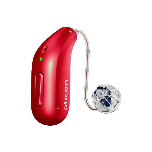 Oticon Play SI 2 miniRITE R - Cool Red | Oogvoororen