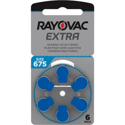Extra 675 Hoortoestelbatterijen