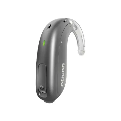 Oticon Verit 2 miniBTE T 85 - Steel Grey | Oogvoororen
