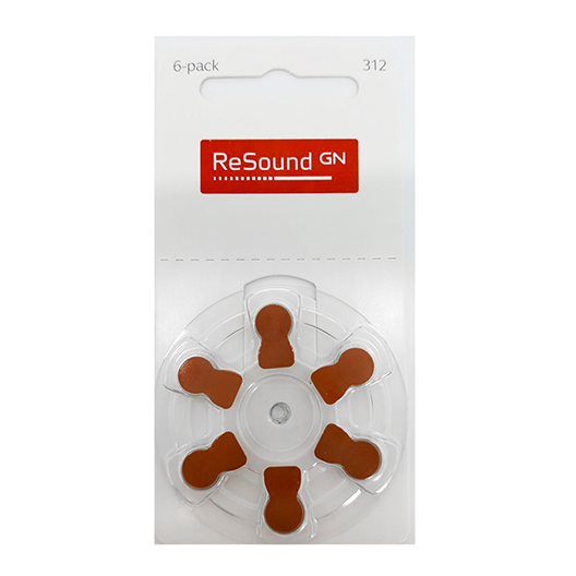 312 Hoortoestelbatterijen