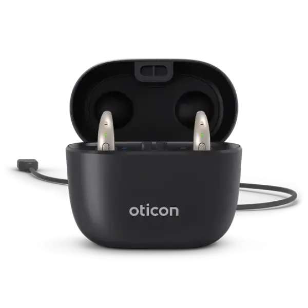 Oticon SmartCharger Intent miniBTE - Charging | Oogvoororen