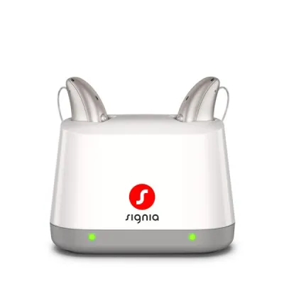 Signia Desktop Charger 2.0 - Charging | Oogvoororen