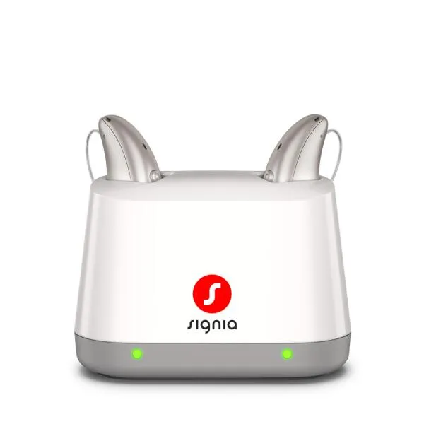 Signia Desktop Charger 2.0 - Charging | Oogvoororen