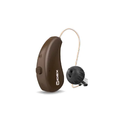 Widex Magnify 110 mRIC R D - Dark Cherry | Oogvoororen