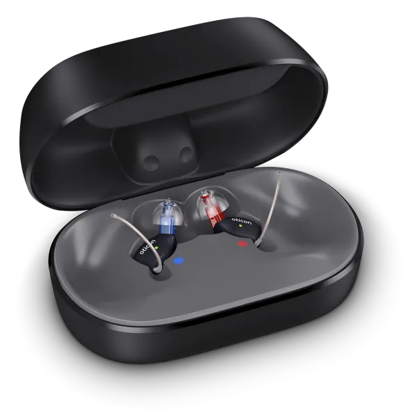 Oticon Zeal SmartCharger - Side | Oogvoororen