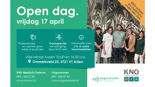 Open dag bij Oogvoororen.nl & KNO-MC in Asten