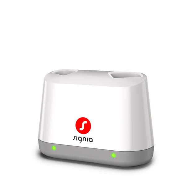 Signia Desktop Charger 2.0 - Front | Oogvoororen