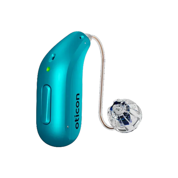Oticon Play SI 1 miniRITE R - Aquamarine | Oogvoororen