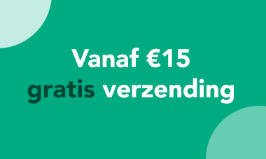 Gratis verzending vanaf 15 euro!