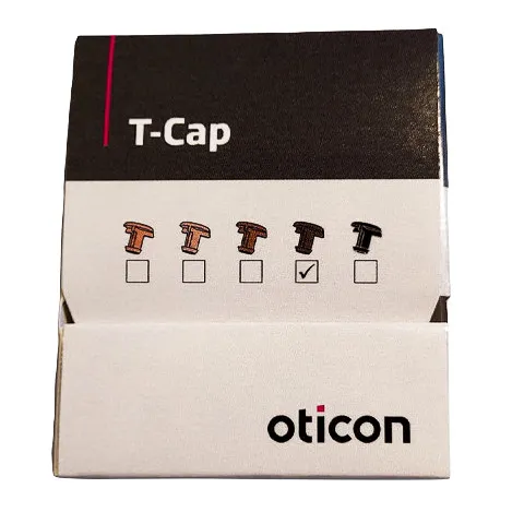 Oticon T-Cap Filter - Donkerbruin
