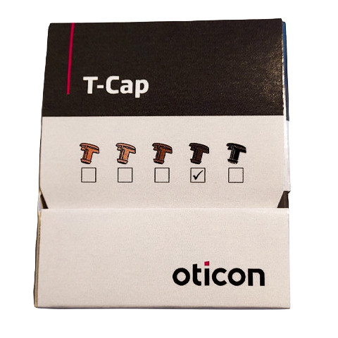 Oticon T-Cap Filter - Donkerbruin