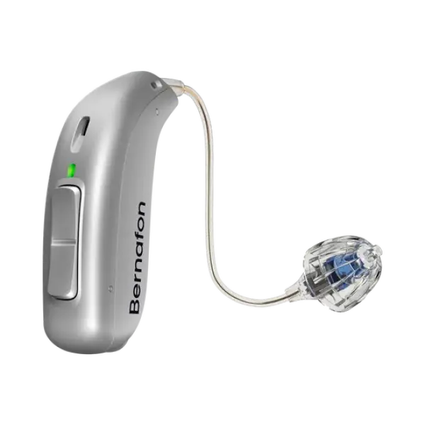 Bernafon Encanta 100 miniRITE T - Metallic Silver | Oogvoororen